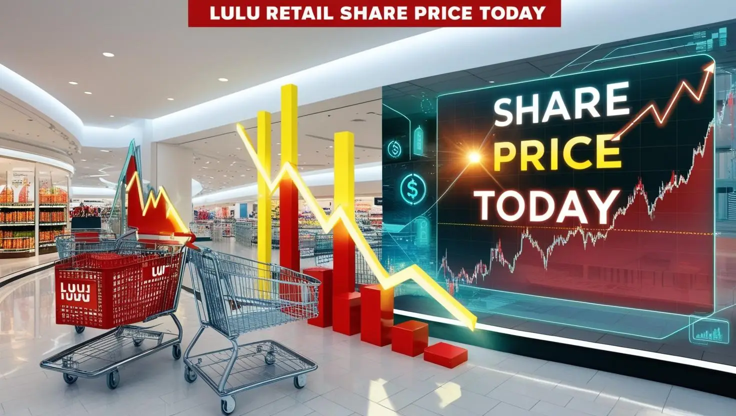 Lulu retail share price today